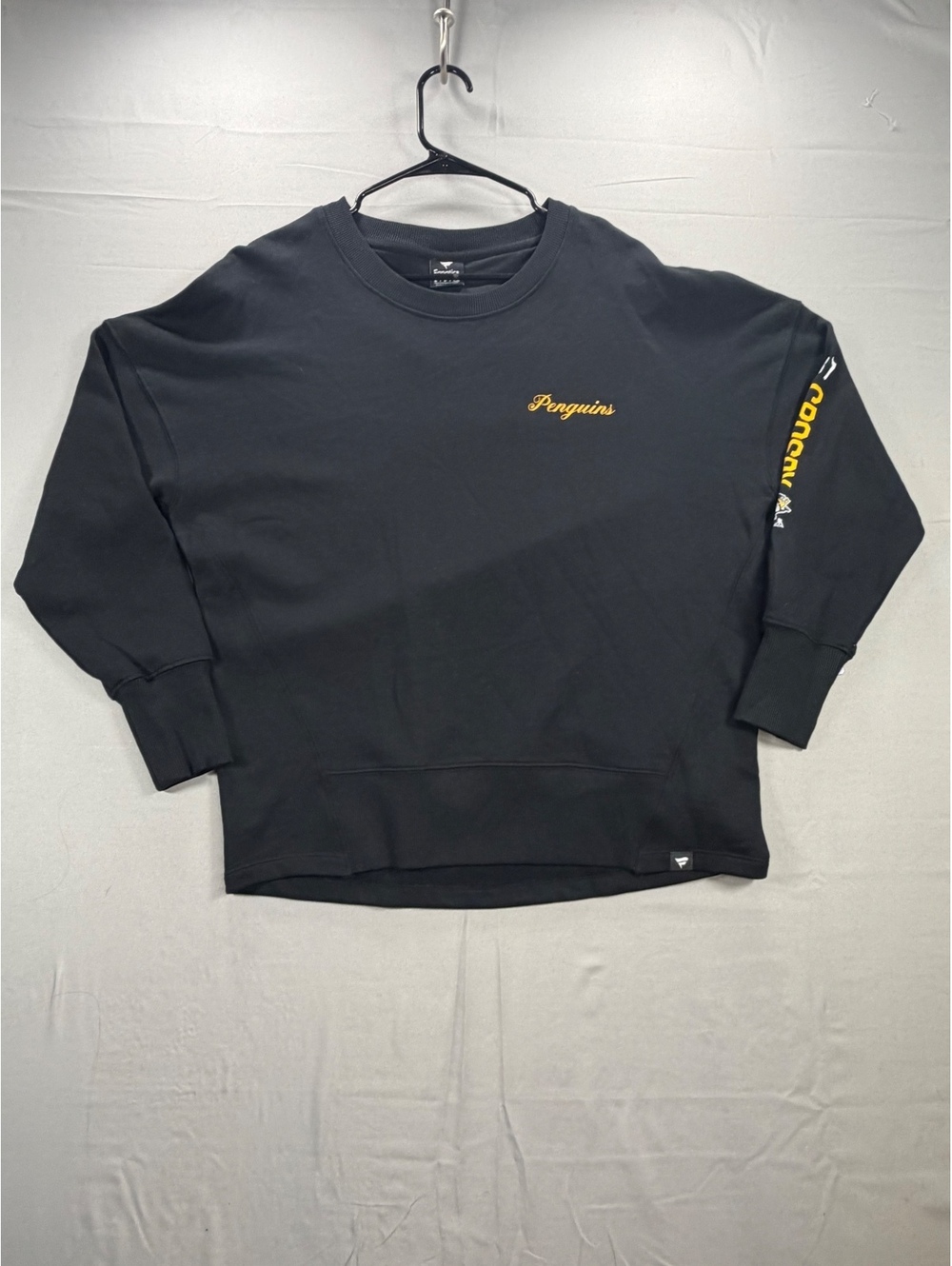 Fanatics NHL Pittsburgh Penguins Sidney Crosby #87 Black Crewneck Sweatshirt